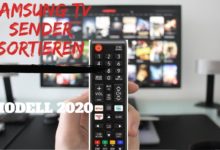 Samsung TV Sender sortieren 2020