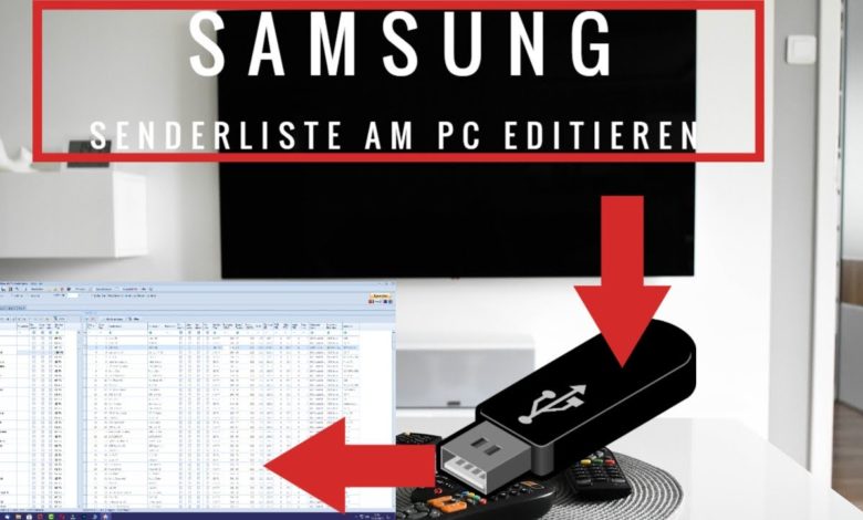 Samsung TV Senderliste am PC Editieren Samsung TV Senderliste am PC Editieren