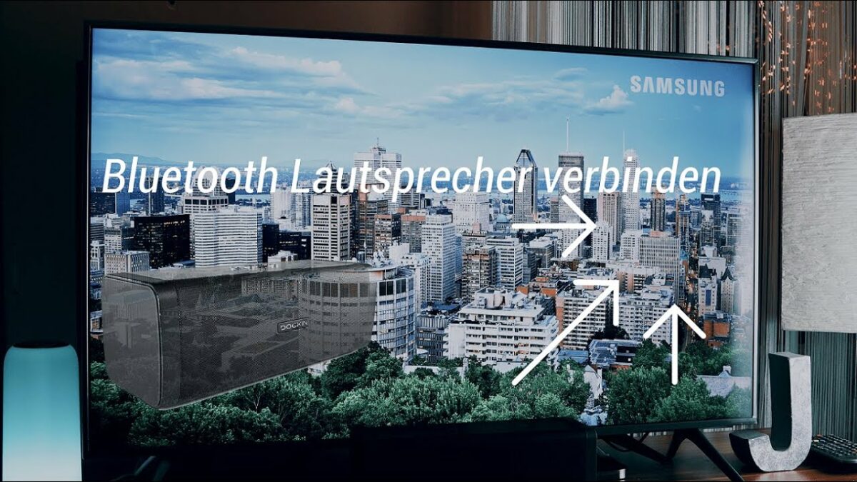 Bluetooth Lautsprecher mit Samsung TV verbinden