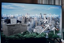 Bluetooth Lautsprecher mit Samsung TV verbinden