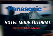 Panasonic TV Hotel Mode