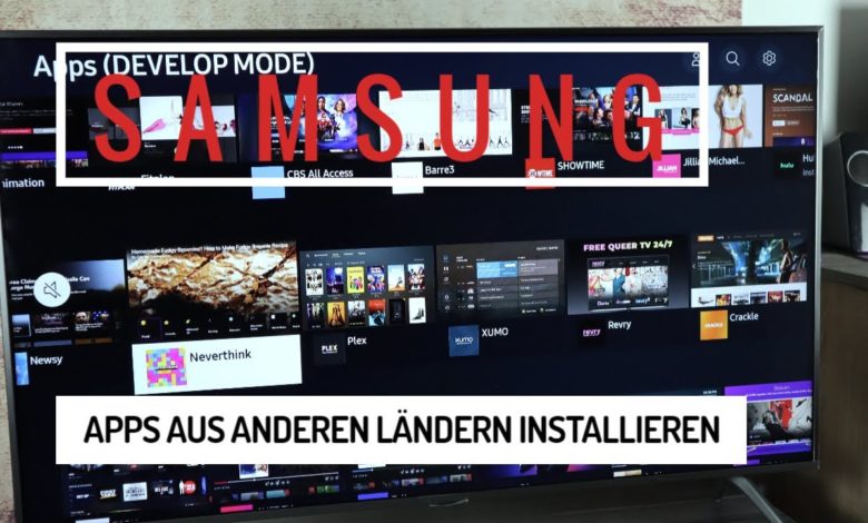 Samsung TV Apps aus anderen Laendern installieren Samsung TV Apps aus anderen Laendern installieren