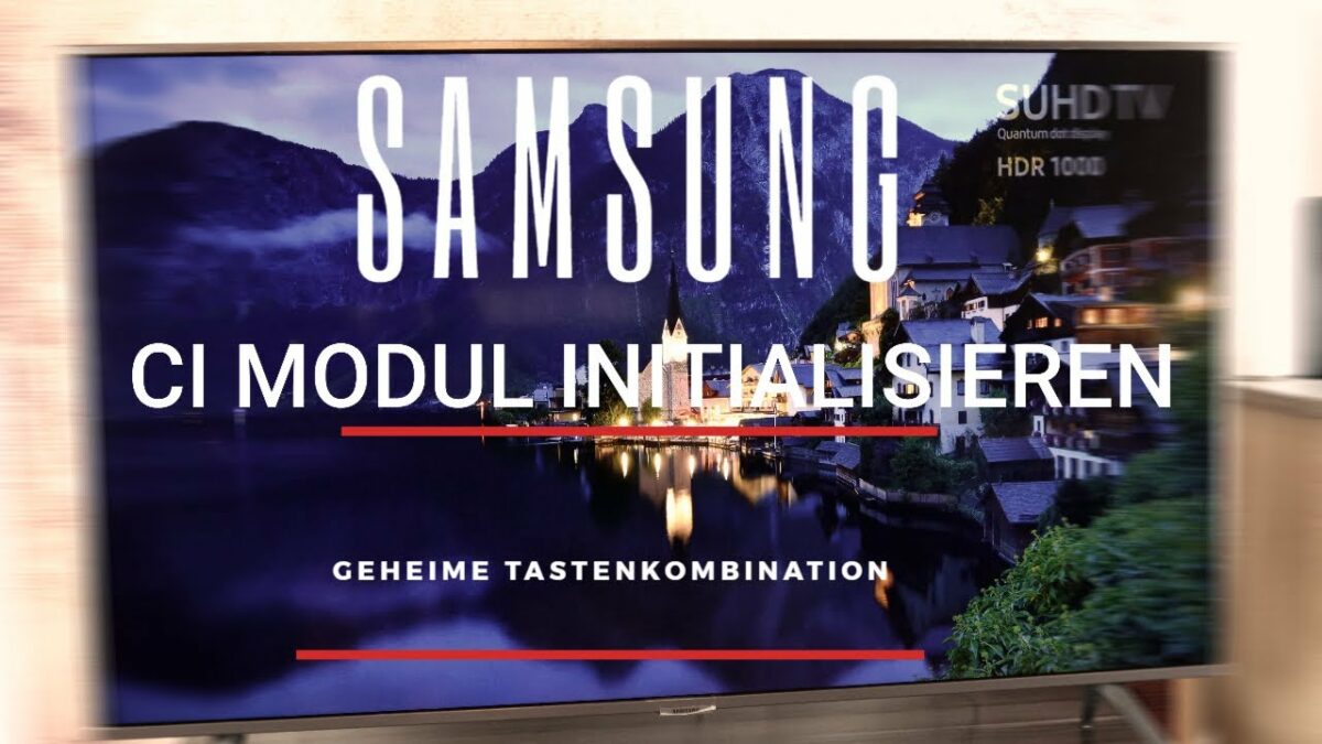 Samsung Tv Ci Modul Nicht Verfügbar Samsung TV CI Modul Initialisieren
