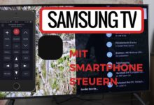 Samsung TV mit Smartphone steuern