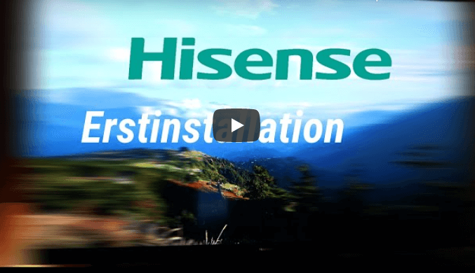Hisense TV 2020 Erstinstallation