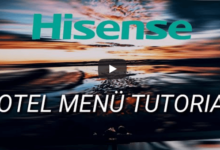 Hotel Menue Hisense TV 2020