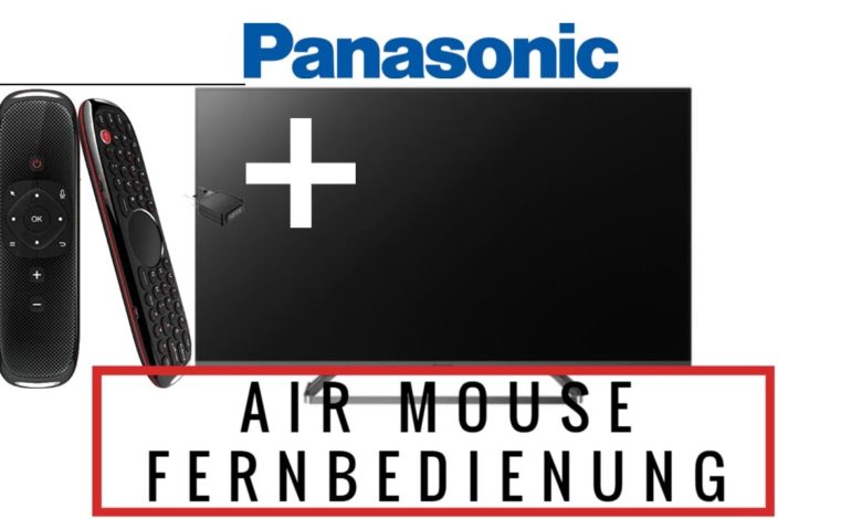 Panasonic TV mit Airmouse steuern