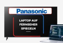 Laptop auf Panasonic Fernseher spiegeln