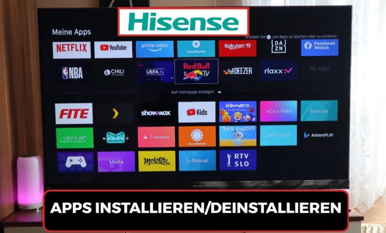 Apps Installieren amp Deinstallieren Hisense Apps Installieren amp Deinstallieren Hisense