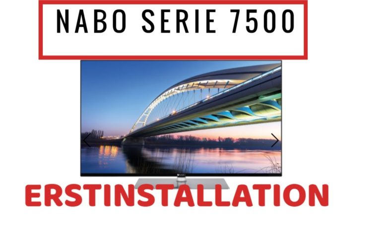 Nabo Serie 7500 Erstinstallation