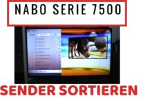 Nabo Serie 7500 Sender sortieren