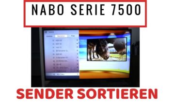 Nabo Serie 7500 Sender sortieren