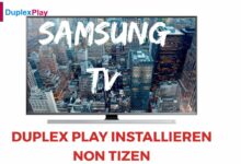 Duplex Player auf Samsung TV installieren Non Tizen