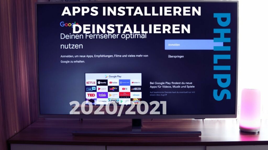 Philips Android TV Apps installierendeinstallieren 2021