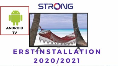 STRONG Android TV Erstinstallation 20202021