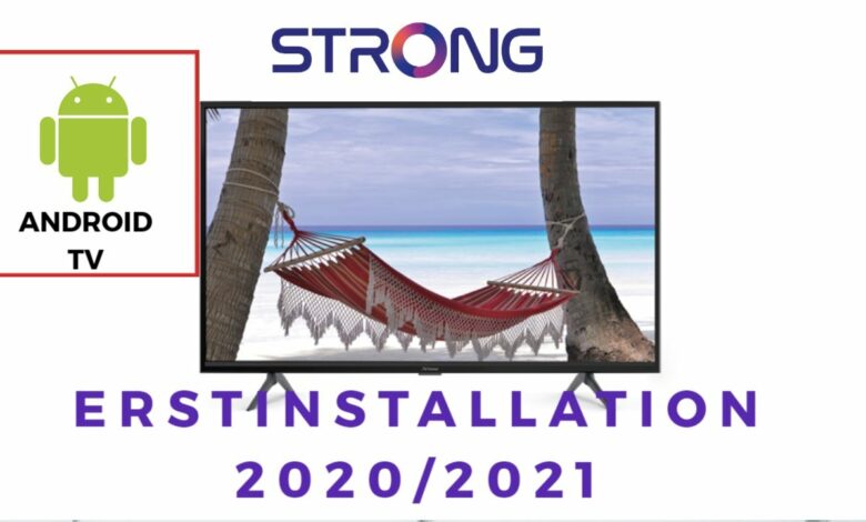 STRONG Android TV Erstinstallation 20202021 STRONG Android TV Erstinstallation 20202021