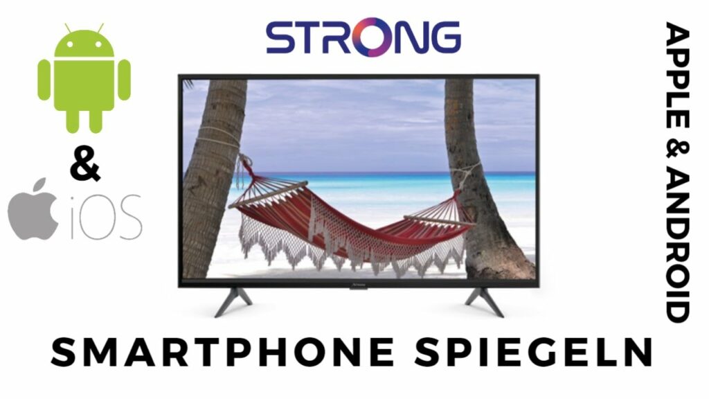Apple amp Android Handy auf Strong Fernseher Spiegeln
