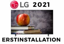 LG TV 2021 Erstinstallation
