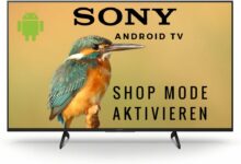 Shop Mode aktivieren Sony Android TV 2021