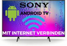Sony Android TV mit Internet verbinden