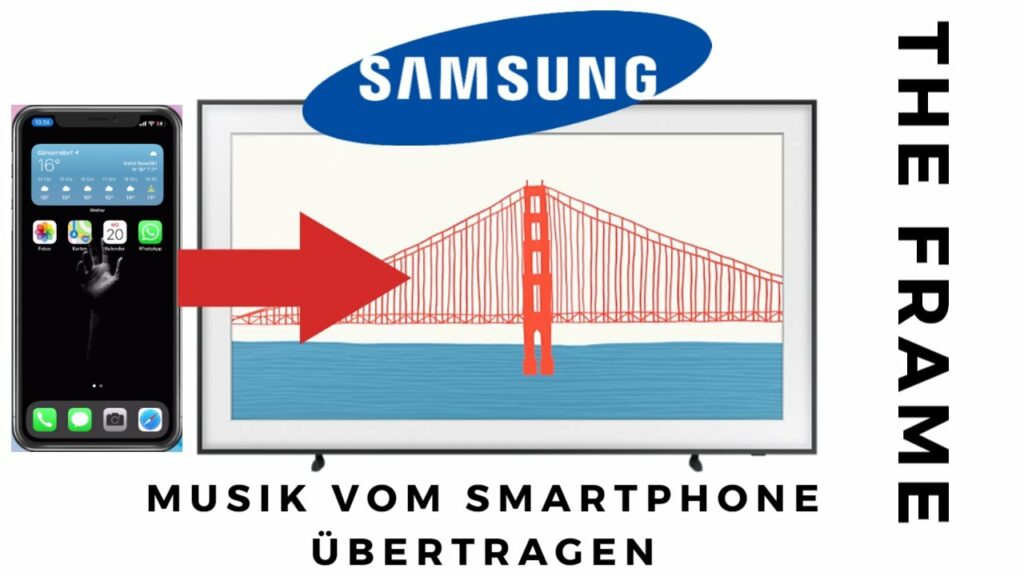 Musik vom Smartphone auf Samsung TV uebertragen