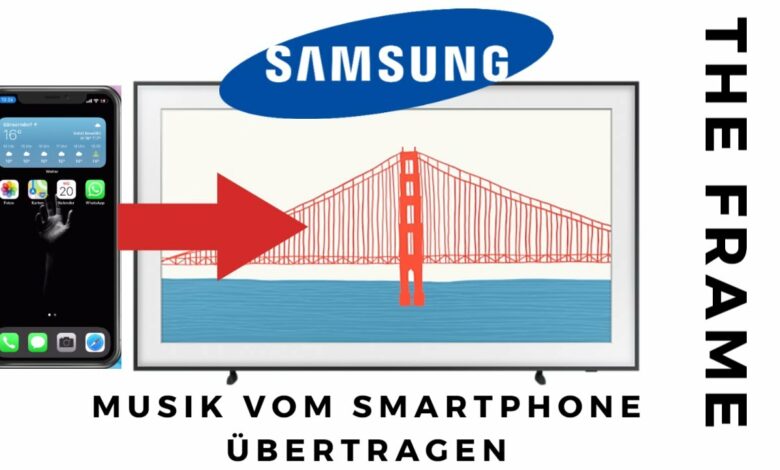 Musik vom Smartphone auf Samsung TV uebertragen