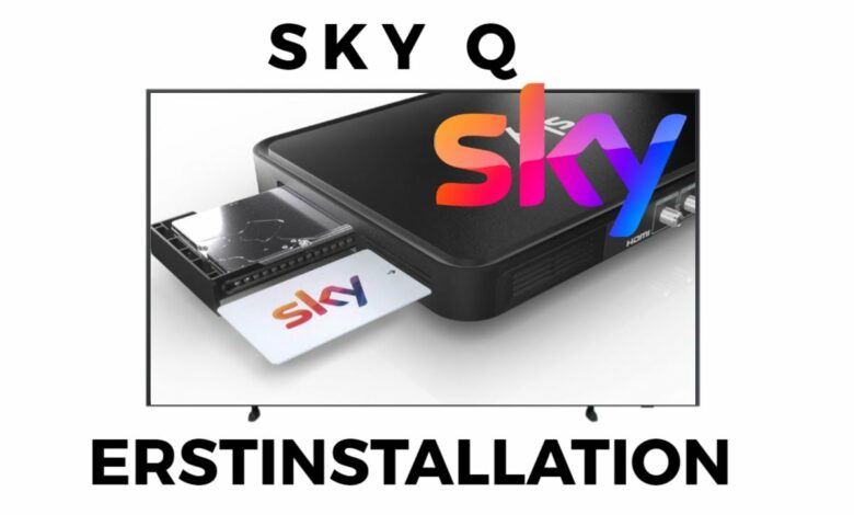 SKY Q Receiver Erstinstallation SKY Q Receiver Erstinstallation