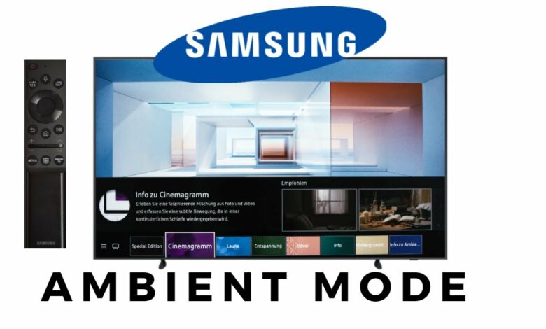 Samsung Ambient Mode Samsung Ambient Mode