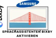 Samsung TV Sprachassistenten Bixby aktivieren