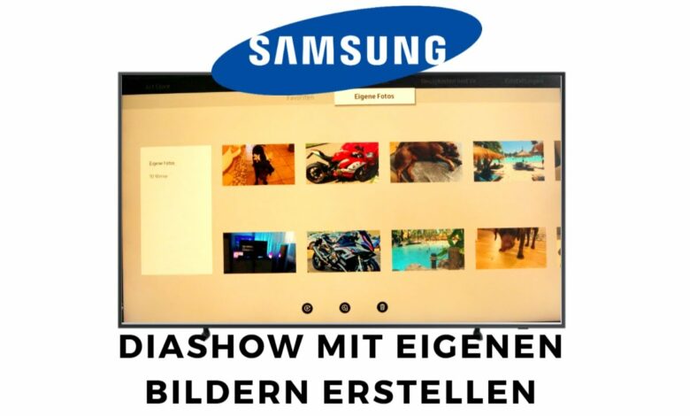 Samsung The Frame Diashow erstellen mit eigenen Bildern Samsung The Frame Diashow erstellen mit eigenen Bildern