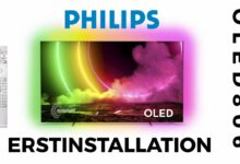 Philips OLED 806 Erstinstallation