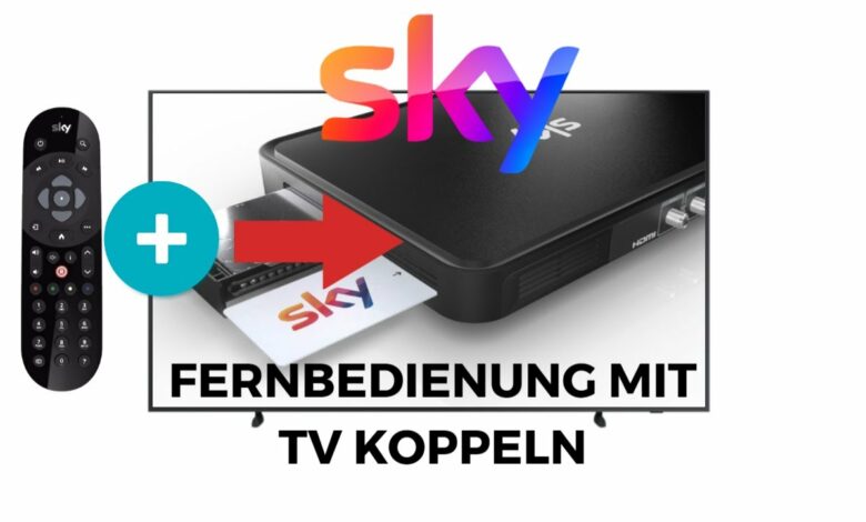 Sky Fernbedienung mit TV koppeln Sky Fernbedienung mit TV koppeln
