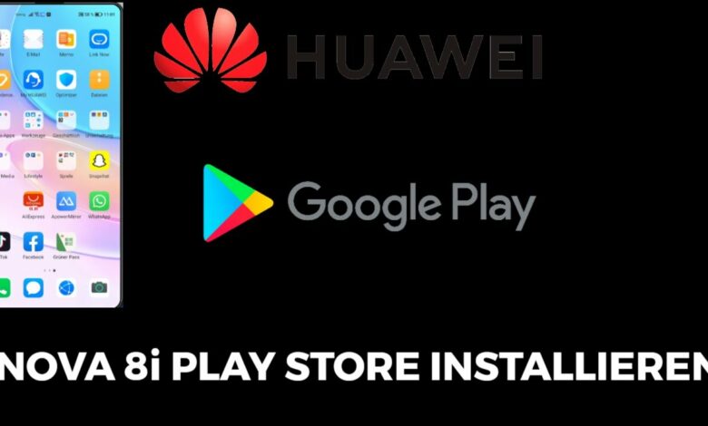Huawei Nova 8i Google Playstore installieren