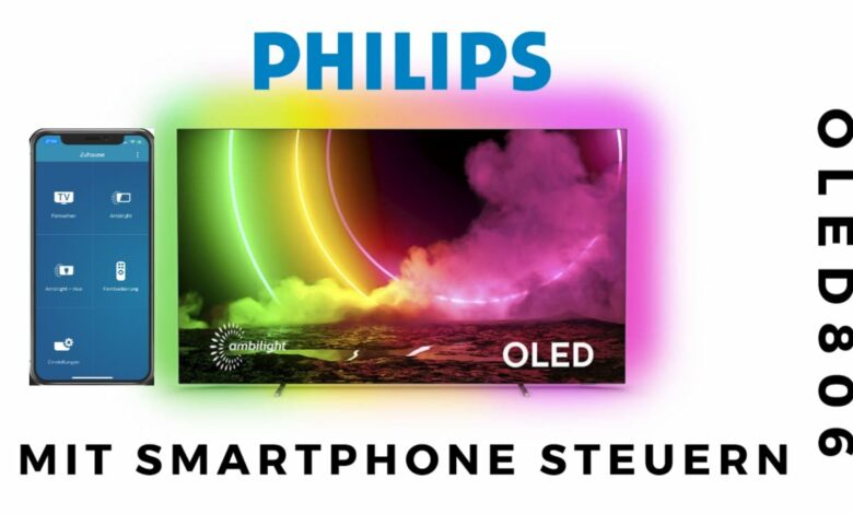 Philips OLED TV 2021 mit Smartphone steuern Philips OLED TV 2021 mit Smartphone steuern