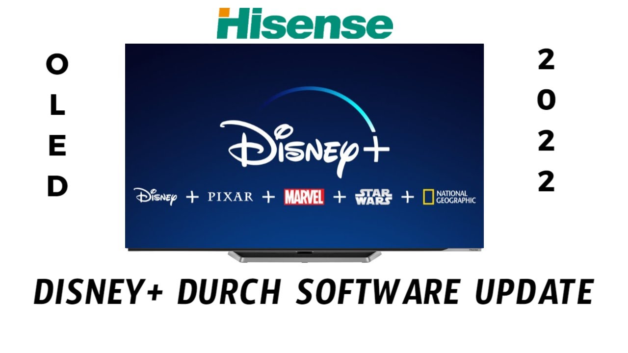 Disney fuer Hisense TV verfuegbar
