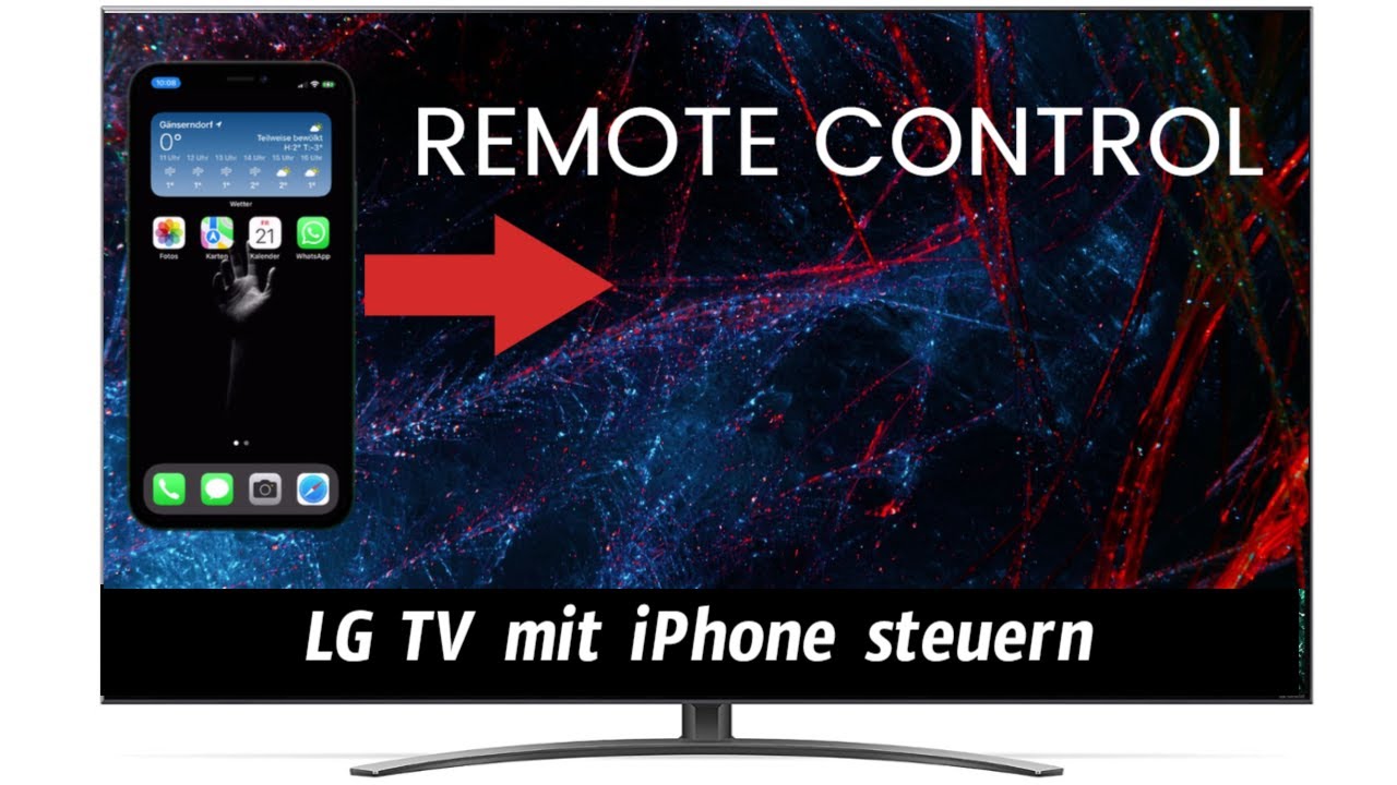 LG TV mit iPhone steuern