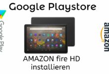 Google Playstore auf Amazon Fire HD installieren