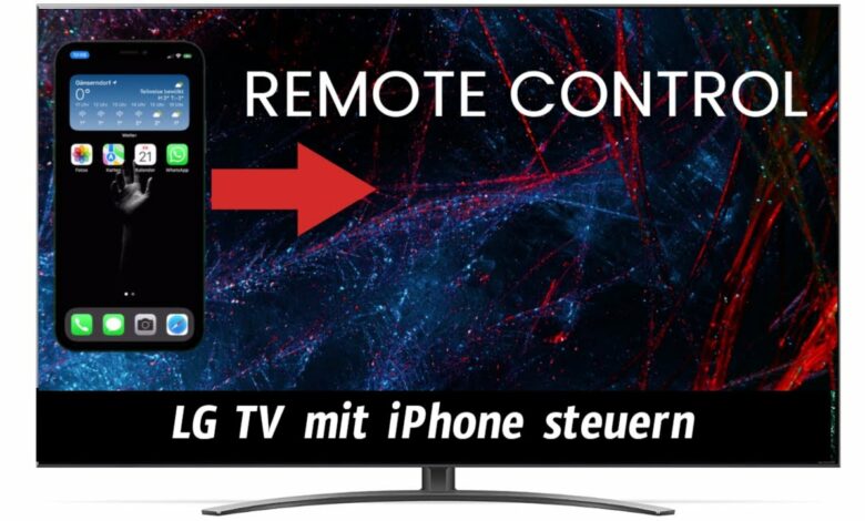 LG TV mit iPhone steuern LG TV mit iPhone steuern