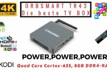 ORBSMART TR43 TV Box Power ohne Ende
