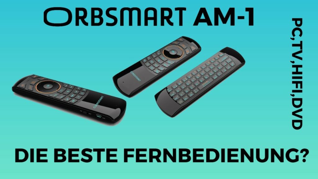 Orbsmart AM 1 Die beste Fernbedienung TV Hifi PC DVD