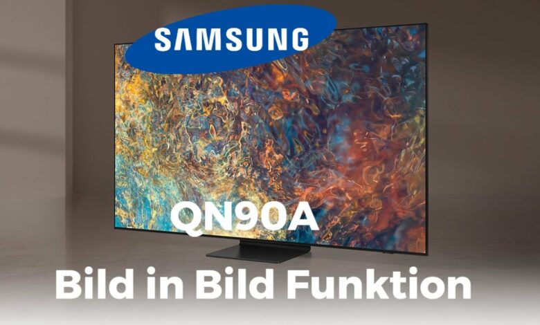 Samsung QN90A Bild in Bild Funktion Samsung QN90A Bild in Bild Funktion
