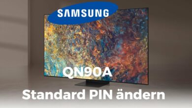 Samsung TV Standard PIN aendern