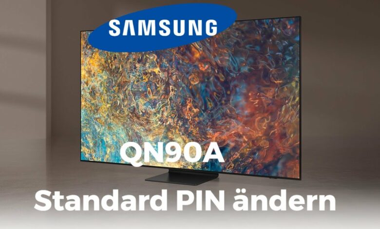 Samsung TV Standard PIN aendern Samsung TV Standard PIN aendern