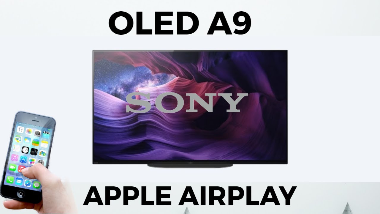 Iphone auf Sony OLED A9 spiegeln Apple Airplay