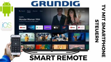 Grundig Smart Remote TV mit Smartphone steuern