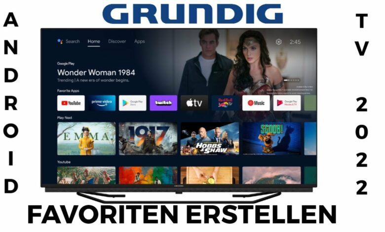 Grundig TV Favoriten Listen erstellen Grundig TV Favoriten Listen erstellen