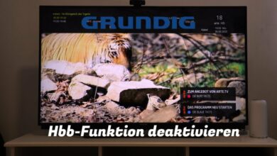 Hbb Funktion deaktivieren Grundig Android TV
