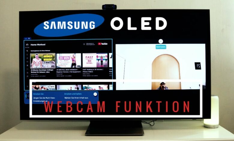 Samsung OLED 2022 Webcam Funktion Samsung OLED 2022 Webcam Funktion