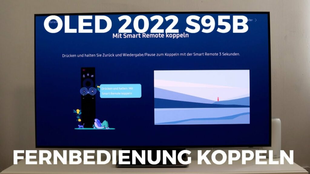 Samsung OLED Fernbedienung Koppeln