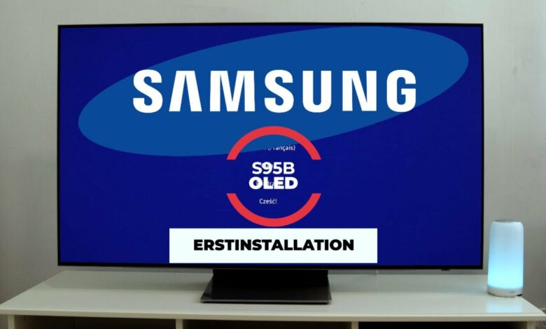 Samsung OLED S95B Erstinstallation